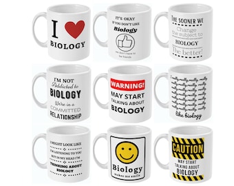 Biologie-Geschenk, Geschenke für Biologie-Liebhaber, Biologie Tasse, Wissenschafts-Becher, Biologie Lehrer Geschenke, Wissenschaft Liebhaber, Lustiges Biologie Geschenk