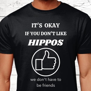 Hippo Gifts, Hippo T-Shirt, Gifts For Hippo Lovers, Funny Hippo Shirts, Hippopotamus Top, Hippo Jumper, Hippo Theme, Hippo Presents