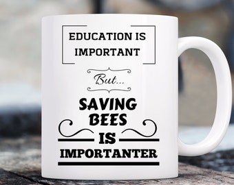 Bee Gifts, Save The Bees, Bee Stuff, Bumble Bee Gifts, Bee Themed Gifts, Bee Presented, Bee Keeping, Gifts For Bee Lovers, Novelty Mug