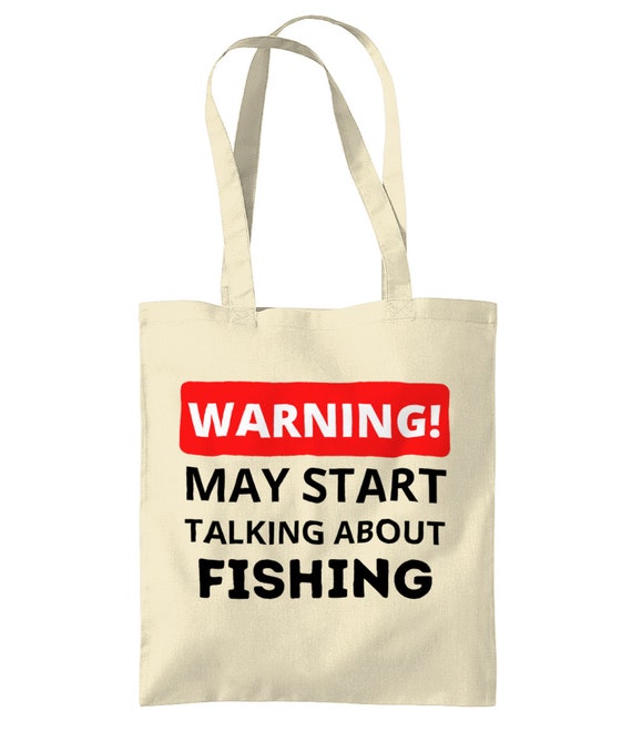 Fishing Tote Bag, Tote Bag For Fishing Lovers, Fishing Gifts, Fisherman  Gifts, Reusable Shopping Bag, Mothers Day Gifts For Women, Birthday