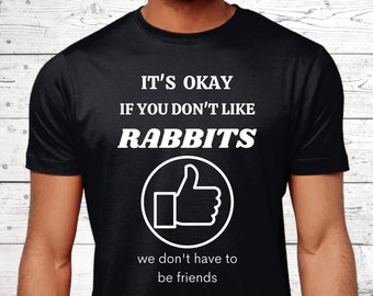 Regalos de conejo, Regalos para amantes del conejo, Camiseta de conejo, Camisas de conejo, Top de conejo, Jersey de conejo, Tema de conejo, Regalos divertidos de conejo