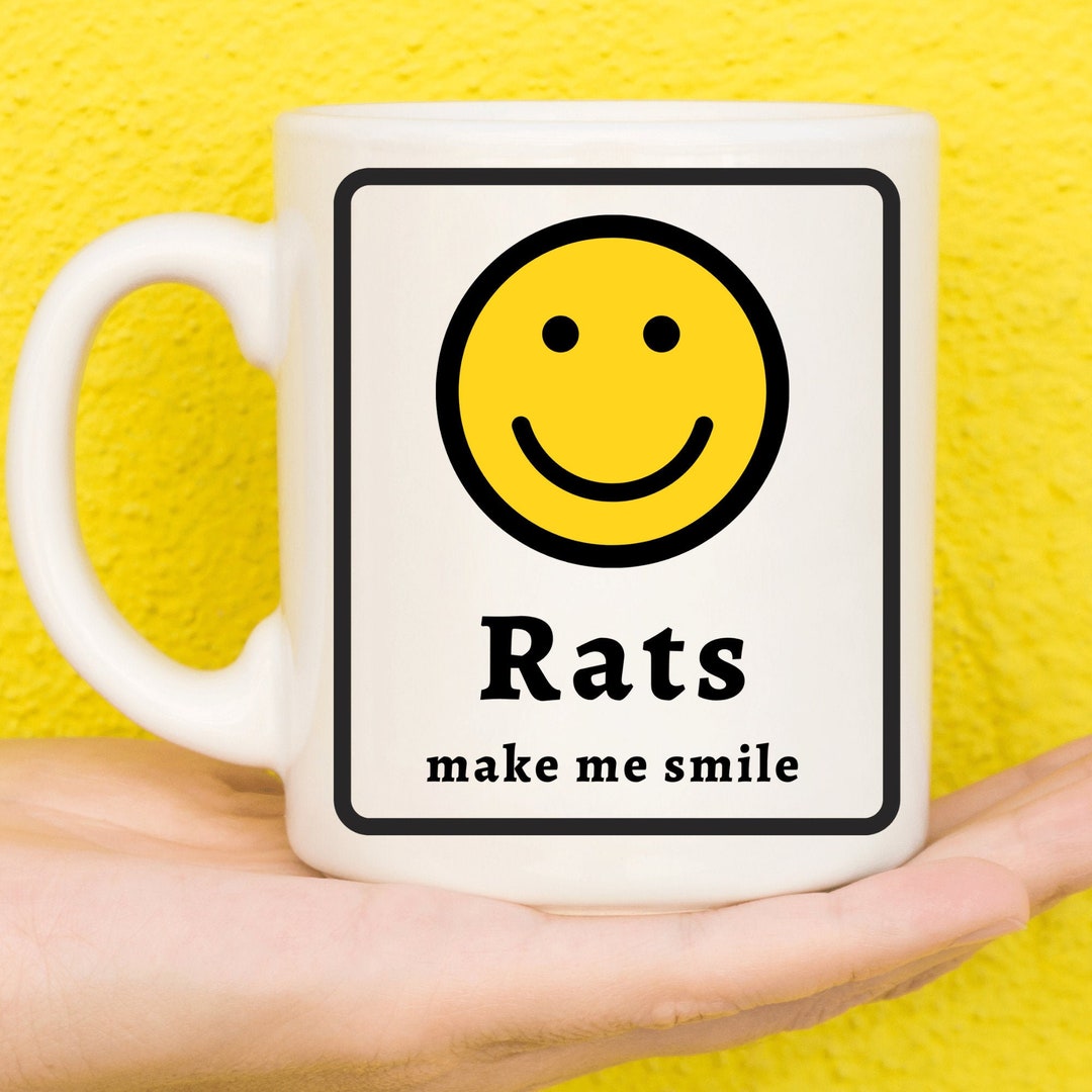 Rat Gifts, Rat Mug, Gifts for Rat Lovers, Rat Themed Presents, Rats