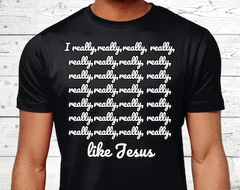 Jezus geschenken, Jezus T-shirt, geschenken voor Jezus liefhebbers, christelijke geschenken, religieuze geschenken, Jezus shirts, grappige Jezus thema, christendom aanwezig