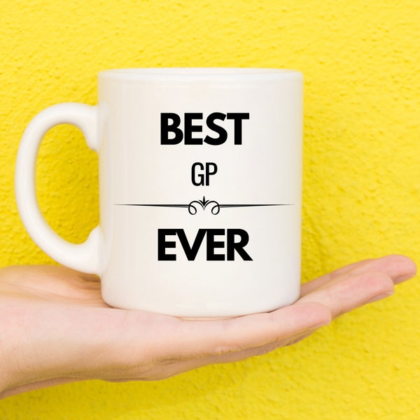 Gifts For GP, Gifts For General Practitioner, GP Present, GP Theme, Best, Doctor Theme, Doctor, Medical, Birthday, Graduation, Novelty Mug