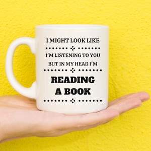Gifts For Book Lovers, Book Lover Mug, Bookish Gifts, Book Lover, Gifts For Bookworms, Book Related Gifts, Book Themed Gifts, Coffee Mugs
