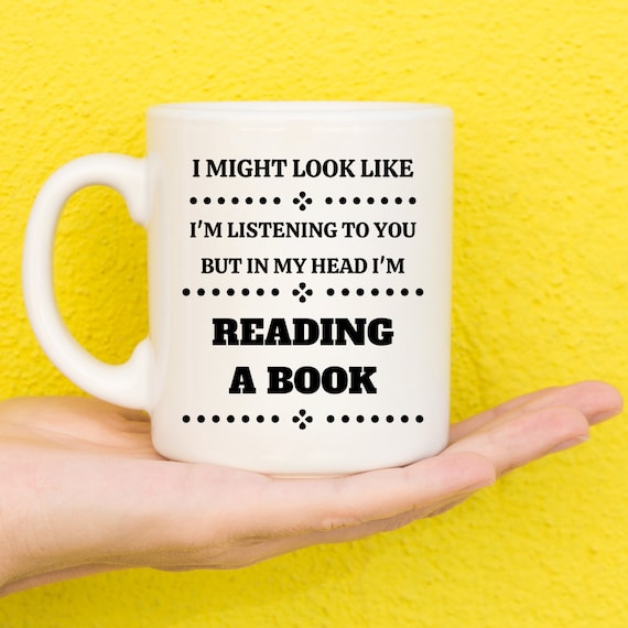 Gifts For Book Lovers, Book Lover Mug, Bookish Gifts, Book Lover, Gifts For Bookworms, Book Related Gifts, Book Themed Gifts, Coffee Mugs