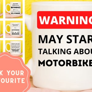 Motorbike Gifts, Motorcycle Gifts, Motorbike Mug, Motorcycle Mug, Motorcycle Lovers, Gifts For Motorbike Lovers, Bike Gifts, Biker Mugs