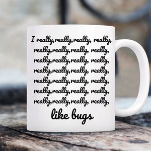 Bug Gifts, Gifts For Bug Lovers, Bug Themed Presents, Bugs, Insects, Bug Mug, Bug Things, Bug Stuff, Animal Lovers, Novelty Mug, Funny Mug