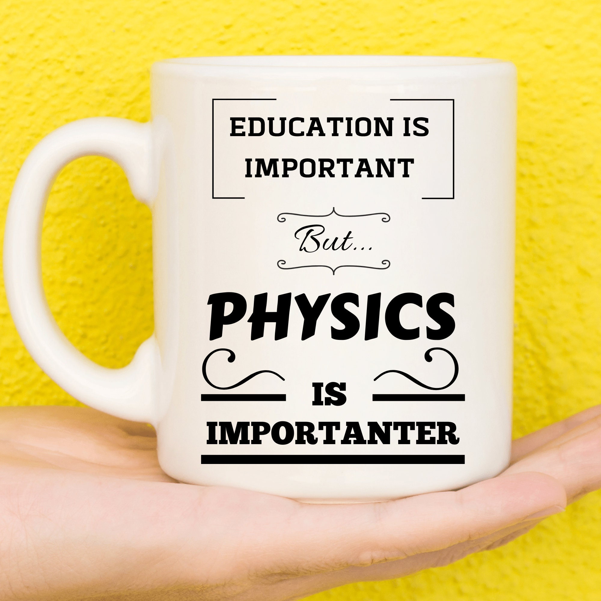 Science Equations Coaster - Math Physics Teacher Student Engineer Gift
