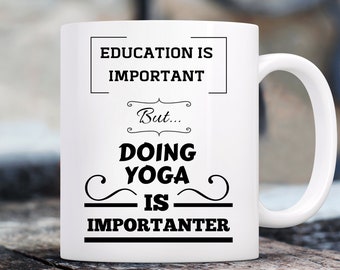 Yoga Gifts, Gifts For Yoga Lovers, Yoga Gift Ideas, Best Yoga Gifts, Yoga Presents, Yoga Gifts For Her, Yoga Theme, Coffee Mug, Mug