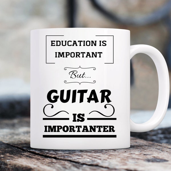 Gifts For Guitar Players, Guitar Gifts, Gifts For Guitar Lovers, Gifts For Musicians, Music Gifts, Presents For Musicians, Coffee Mugs