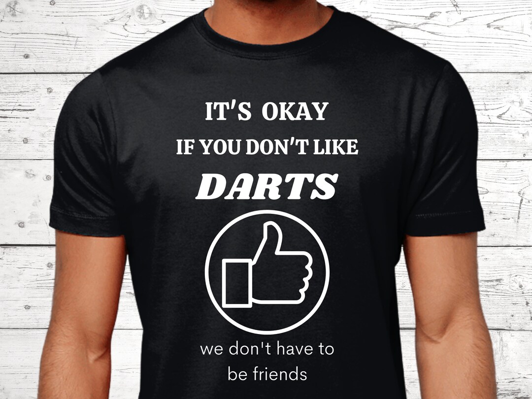 ダーツギフト、ダーツTシャツ、ダーツ愛好家へのギフト、面白いダーツ