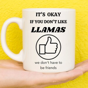 Gifts For Llama Lovers, Llama Gifts, Llama Themed Presents, Llamas, Llama Stuff, Llama Things, Animal Lovers, Novelty Mug, Funny Mug