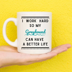 Greyhound Gifts, Greyhound Lovers, Gifts For Dog Lovers, Dog Owners, Dog Gifts, Dog Mom, Dog Dad, Dog Mum, Dog Theme, Funny Mug