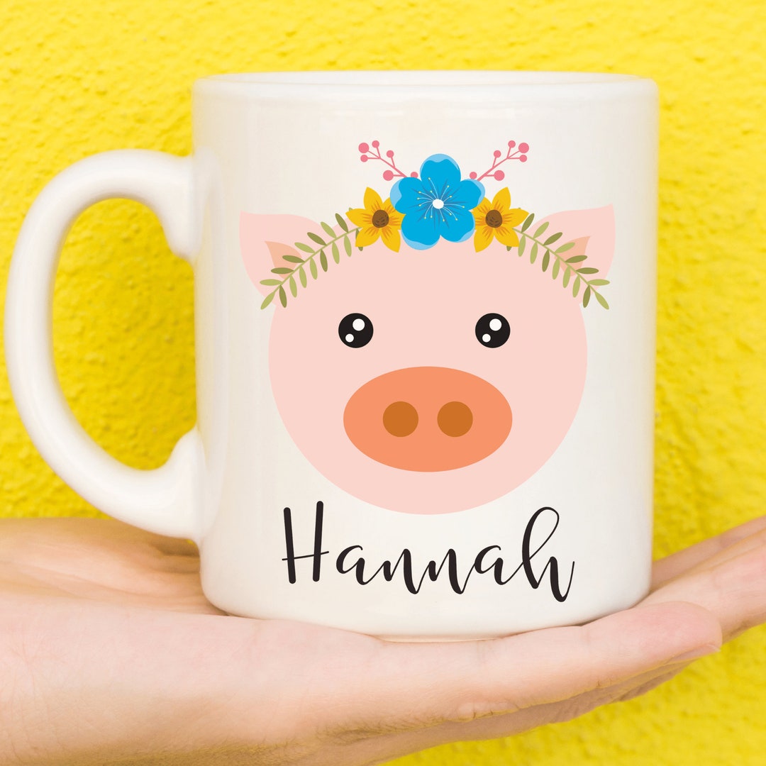 Pig Gifts Gifts for Pig Lovers Personalised Mugs Custom Etsy
