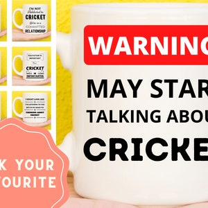 Cricket Mug, Cricket Gifts, Gifts For Cricket Lovers, Funny Cricket Mug, Cricket Themed, Gifts For Cricketers, Cricket Player Gifts For Men