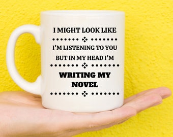 Gifts For Writers, Gifts For Authors, Presents For Writers, Literary Gifts, Writing Theme, Book Lovers, Funny Mug, Novelty Mug