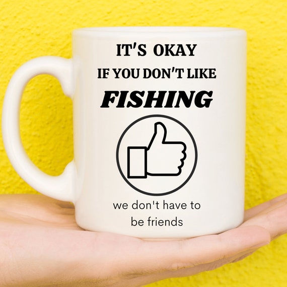 Gifts For Fishing Lovers, Fishing Gifts, Gifts For Fisherman, Fishing Gift  Ideas, Unique Fishing Gifts, Funny Fishing Gift, Funny Mug