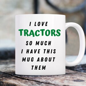 Gifts For Farmers, Presenters For Farmers, Tractor Gifts, Tractors, Novelty Farm Gifts, Farm Theme, Tractor Theme, Novelty Mug, Funny Mug