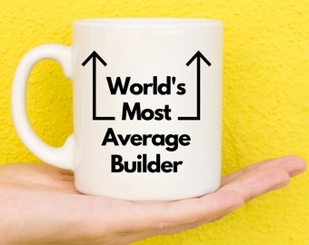 Regalos para constructores, regalos para los trabajadores de la construcción, mejor constructor, mejor trabajador de la construcción, tema del constructor, constructor presente, taza novedosa