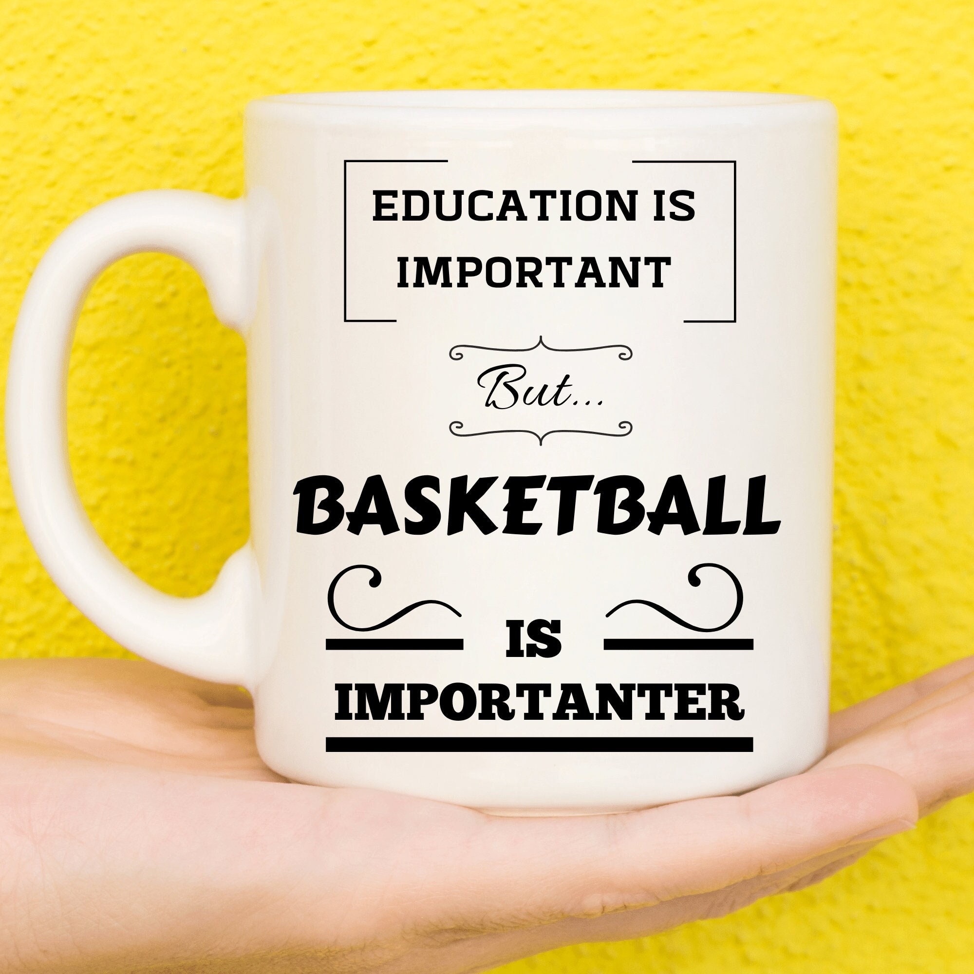 Bol basketball - Mug with a hoop – L'avant gardiste