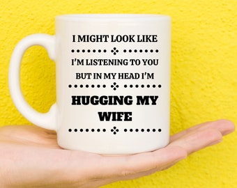 Regalos para el marido, regalos para parejas, regalos divertidos, regalos para el aniversario, regalos para la boda, regalos de parejas, taza divertida, taza de novedad