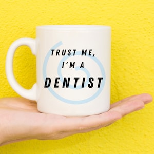 Gifts For Dentists, Dentist Gift Ideas, Dental Office Gifts, Presents For Dentists, Funny Dentist Gift, Dentist Theme, Funny Mug