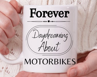 Motorcycle Gifts, Motorbike Gifts, Motorbike Mug Gift, Gift For Motorbike Lovers, Biker Gift, Gift For Him, Her, Mum, Dad, Coffee Mug