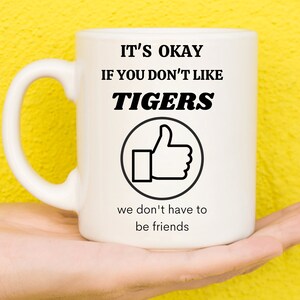 Gifts For Tiger Lovers, Tiger Gifts, Tiger Themed Presents, Tigers, Tiger Mug, Animal Lovers, Tiger King, Novelty Mug, Funny Mug
