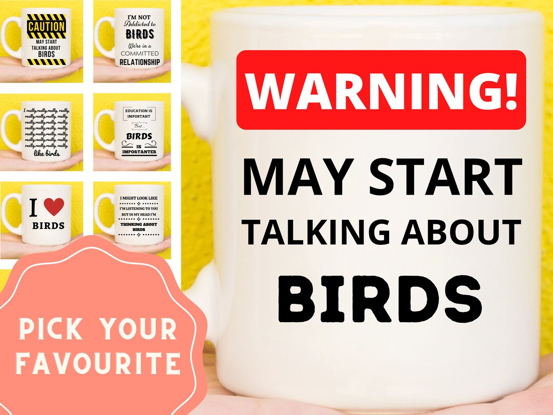Bird Gifts, Bird Mug, Bird Watching Gifts, Gifts for Bird Lovers, Gifts
