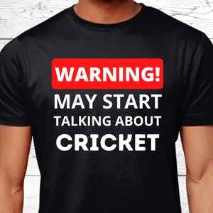 Cricket Gifts, Gifts For Cricket Lovers, Cricket T-Shirt, Cricket Shirts, Cricket Player Top, Cricketer Jumper, Cricket Theme