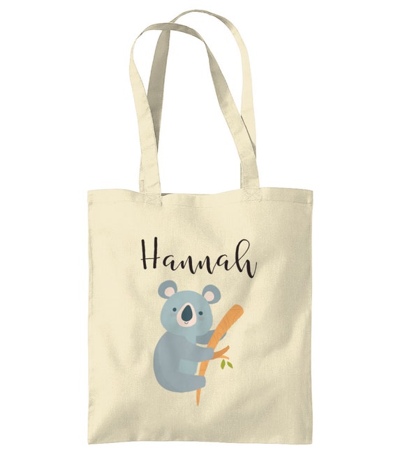 Koala Gifts Koala Tote Bag Bolso personalizado para los amantes del Koala Bolsa de la compra Regalos del Dia de la Madre para Mujeres Mama Cumpleanos Etsy Mexico