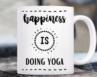 Yoga Gifts, Gifts For Yoga Lovers, Yoga Gift Ideas, Best Yoga Gifts, Yoga Presents, Yoga Gifts For Her, Yoga Theme, Coffee Mug, Mug