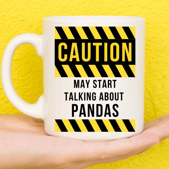 Attention Panda Cadeaux, Cadeaux pour panda Lovers, Panda Sur le