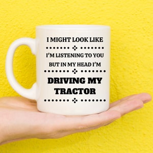 Gifts For Farmers, Presenters For Farmers, Tractor Gifts, Tractors, Novelty Farm Gifts, Farm Theme, Tractor Theme, Novelty Mug, Funny Mug