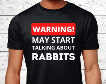 Regalos de conejo, Regalos para amantes del conejo, Camiseta de conejo, Camisas de conejo, Top de conejo, Jersey de conejo, Tema de conejo, Regalos divertidos de conejo