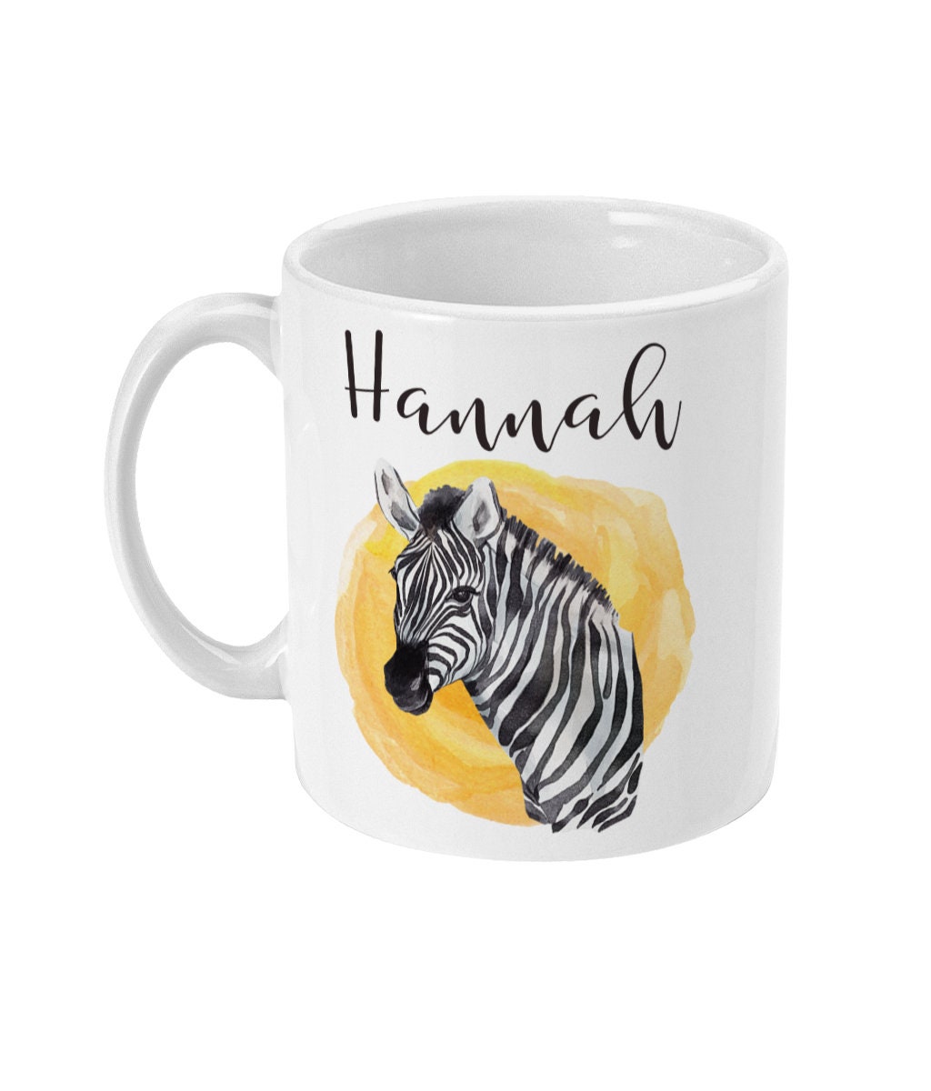 Taza De Café Con Dibujo De Cebra: Regalo Para Los Amantes De Los