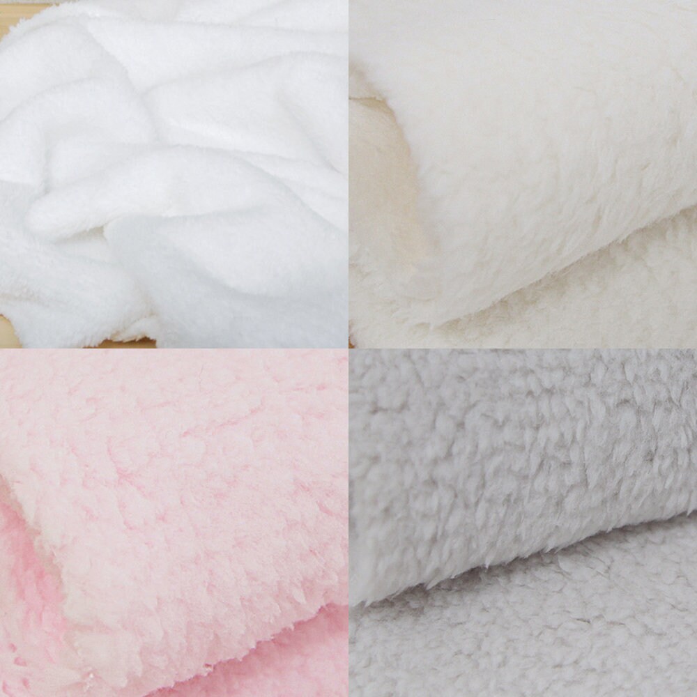 Premium Quality Fleece Fabric by the Yard Faux Fur Fabric by Etsy