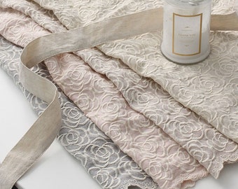 Cotton lace fabric