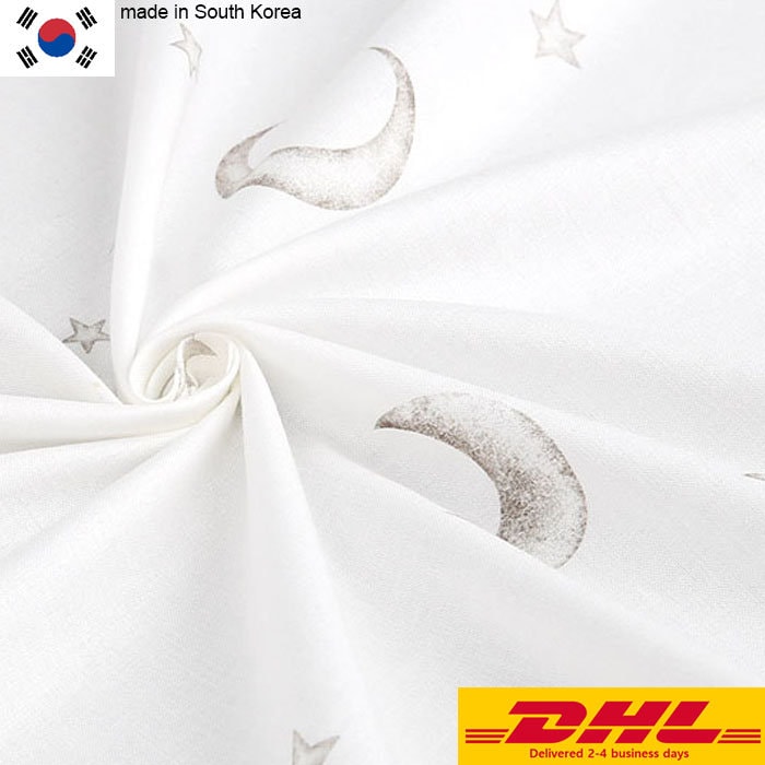 Cotton Fabric Star Fabric by the Yard 44 Wide SY Starry Etsy