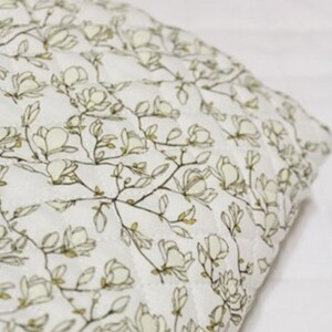 Premium Quality Quilted Cotton Fabric BH Primabera B2203 By The Yard 44 laceking2013 made in Korea one-Sided image 2