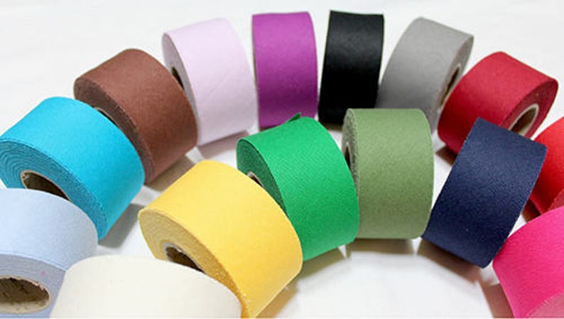 Oxford Bias Tape binding Cotton trim 4cm Solid Bias Cut laceking2013 image 1