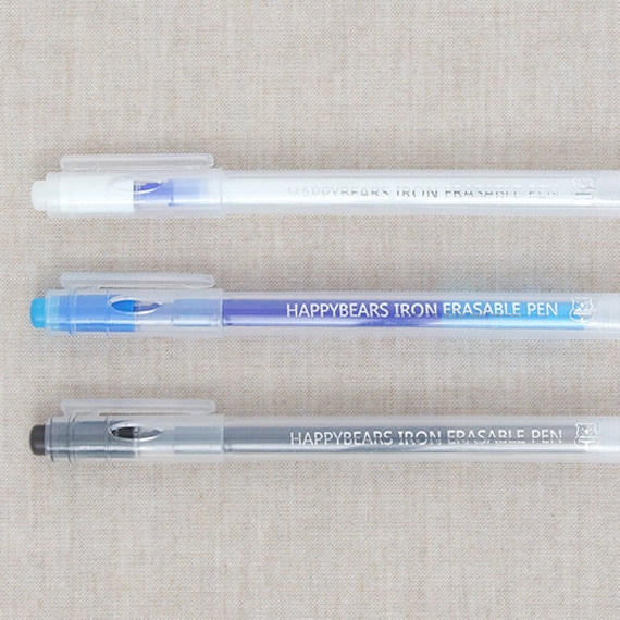 Fabric Markers For Sewing Embroidery Pen With Disappearing Ink Erasable Pen  Sewing Marker Fabric Pen Tailor