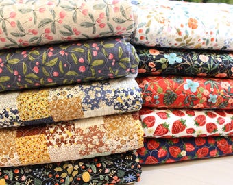 Premium Quality Quilted Cotton Fabric By The Yard 44" Extra Wide Lovely Heart Quilting Patchwork Pattern, Bag, Table Runner, Home Decor