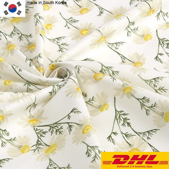 Cotton Fabric Flower Fabric by the Yard 44 Wide SY de rebeta