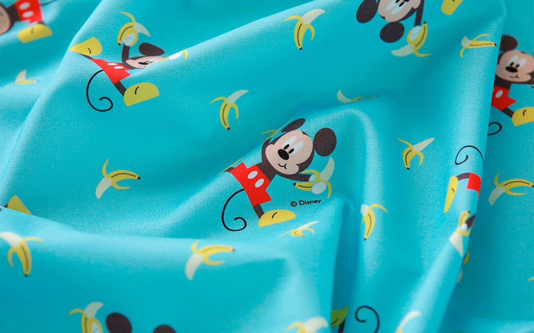 Premium Quality Disney Cotton Fabric by the Yard Mickey Etsy