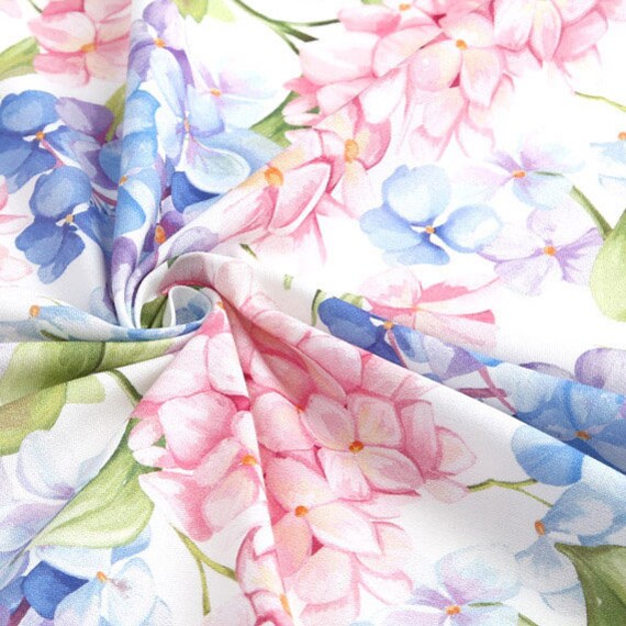 Cotton Fabric Flower Fabric by the Yard 44 Wide SY de rebeta