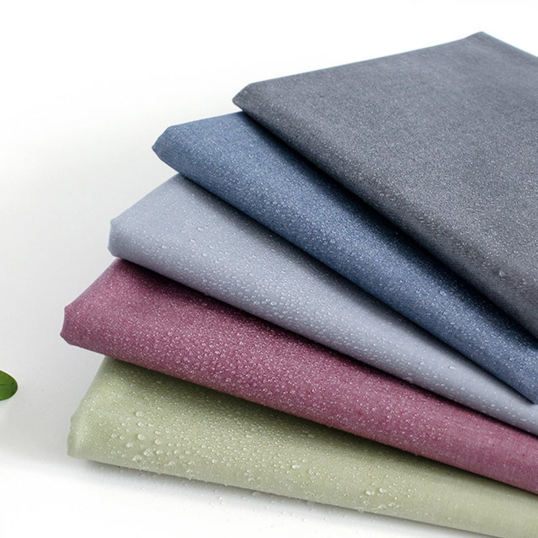 Premium Quality Laminated Cotton Fabric by the Yard Solid Fabric 44