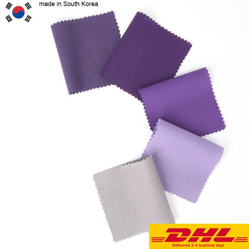 Combed Cotton Fabric Solid Fabric by the Yard 44 Wide SY Etsy