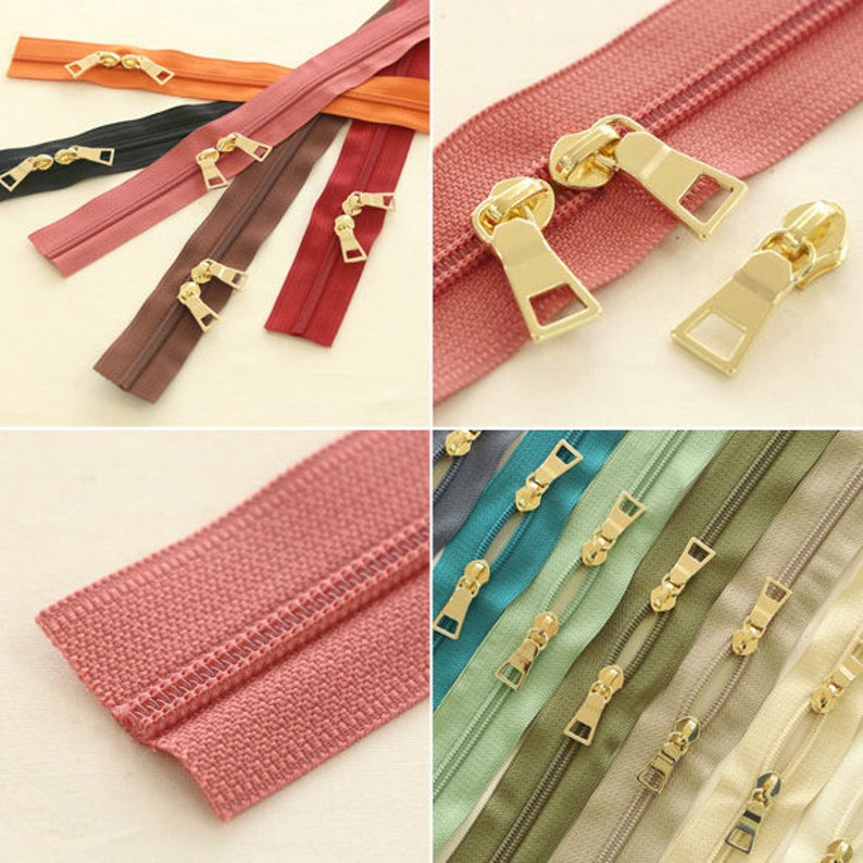 100cm #5 Separating Zipper 12 Colors Zipper Zip Steel Zipper Solid Coil Zipper Laceking made in korea
